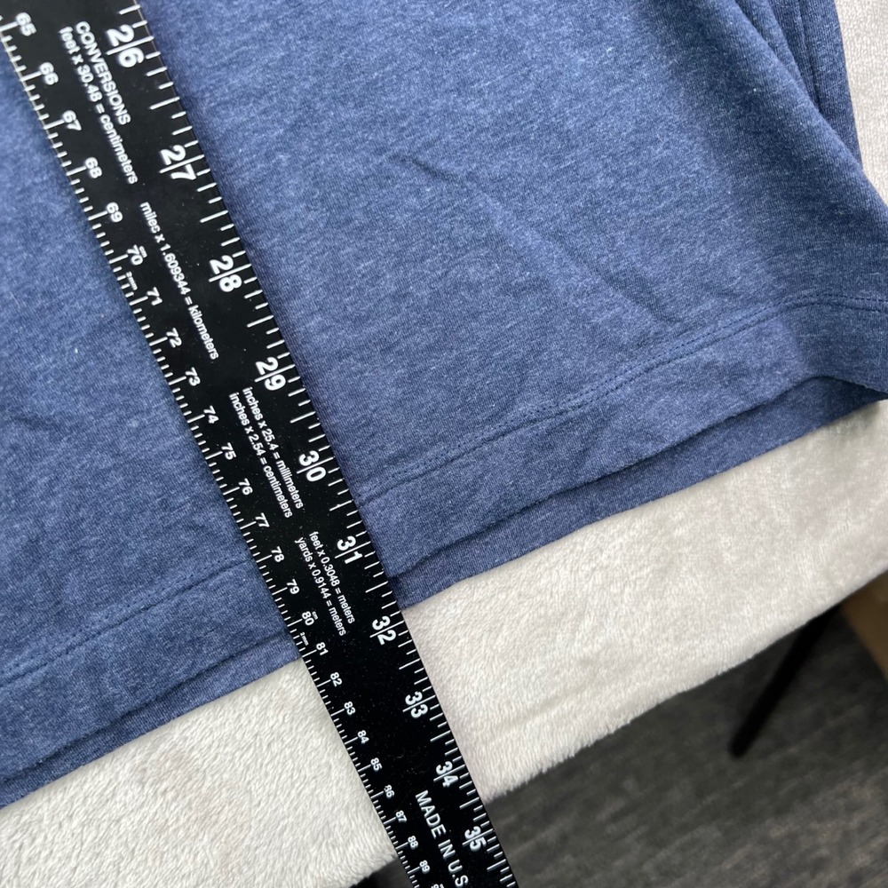 Under Armour Polo Shirt Mens 3XL Blue Heathered HeatGear Loose Fit Short Sleeve - Picture 6 of 9